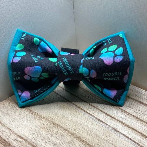 Trouble Maker Pet Bow Tie