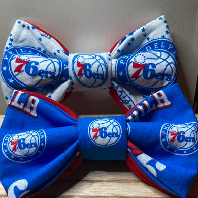 Brittani's Custom sixers youth bow tie