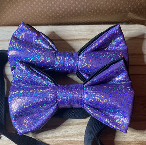Maria's Sweet sixteen bow tie package  pre-tied with adjustable 18 inch strap
