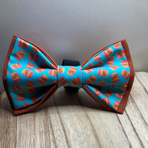 Peanut butter pet bow tie