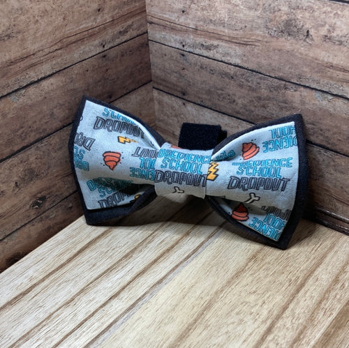 Obedience, school, dropout Pet Bow tie