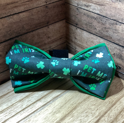 Pet me I’m Irish, Pet  Bow tie