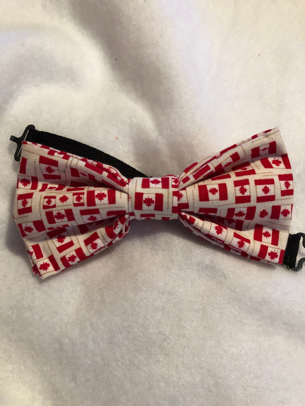 Canadian flag adult bow tie