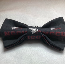 Load image into Gallery viewer, HBCU cotton bow  ties  pre-ties, black collegiate bow ties, black history month bow ties,